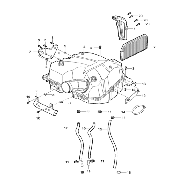 Intake system 650cc